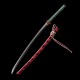 Hand Forged T10 Katana with Genuine Choji Hamon and Plum Blossom Fittings
