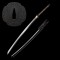 Karakusa Floral Scroll Katana – Hand Forged T10 Steel, Genuine Notare Hamon & Black Iron Fittings