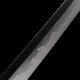 Karakusa Floral Scroll Katana – Hand Forged T10 Steel, Genuine Notare Hamon & Black Iron Fittings