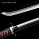 Demon Slayer Sword Real Metal Tanjiro Sword Katana Anime Sword Samurai Katana T10 Steel Black Blade Very Sharp Can cut bamboo trees