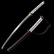 HanBon Forge The Walking Dead Sword Michonne Real Katana T10 Steel Full Tang Blade