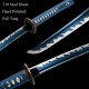 HanBon Forge Blue Samurai sword Japanese Dragon Katana Real T10 Steel Full Tang Blade