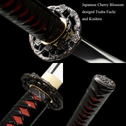 HanBon Forge Samurai Sword Real Katana Full Tang Hand Made Japanese Blade