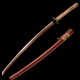 HanBon Forge Samurai Katana Sword Real T10 steel Full Tang Red Blade Dragon Koshirae