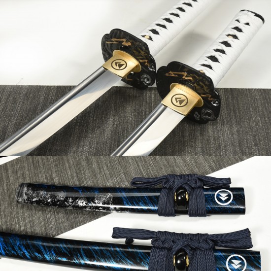 Bunke af dybt sammensatte Ghost of Tsushima Sword Kits Cosplay Sword Japanese Samurai Game Katana  Tanto