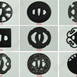 Japanese Sword IRON Koshirae- Tsuba