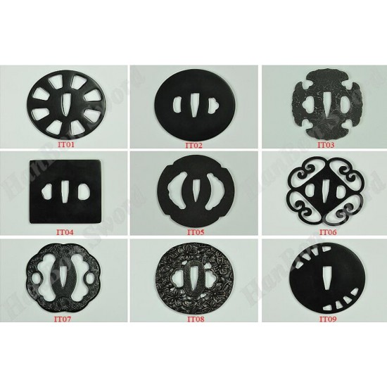 Japanese Sword IRON Koshirae- Tsuba Japanese Sword IRON Koshirae- Tsuba