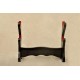 Wooden Sword Stand Display for Samurai Japanese Swords Black & Red Rack 2   Layers for Sale