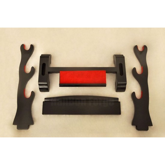 Wooden Sword Stand Display - Japanese Samurai Swords Rack 3 Layers for Sale