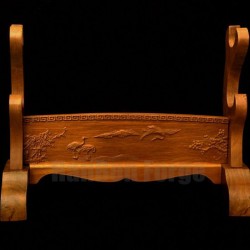 Wooden Sword Stands For Display Japanese Samurai Crane Racks Sale 2 Layers
