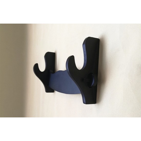 Single sword wall display black fibreboard stand rack for japanese samurai swords