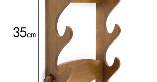 Wudaizhi Standwand Stand Stand Tier Tiers Wood Samurai Stand Blade Holder Dolch Dispaly Stand Short Rack Für Home Office Wudaizhi Standwand Stand Stand Tier Tiers Wood Samurai Stand Blade Holder Dolch Dispaly Stand Short Rack Für Home Office