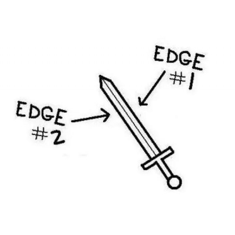 Double Edged Sword Vs Single Edge Double Edged Sword Vs Single Edge