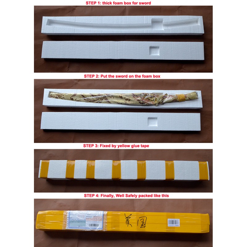 How to pack a sword (HanBon Forge)?