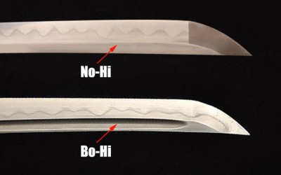 Bo-Hi VS. No-Hi Blade - Parts of a Japanese Katana