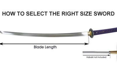 HOW TO SELECT THE RIGHT SIZE SWORD