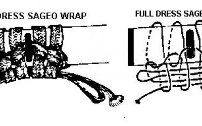 Sageo Wrapping of Katana Sword