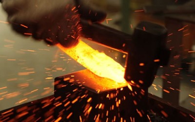 Forging Method of Damascus Folded Steel