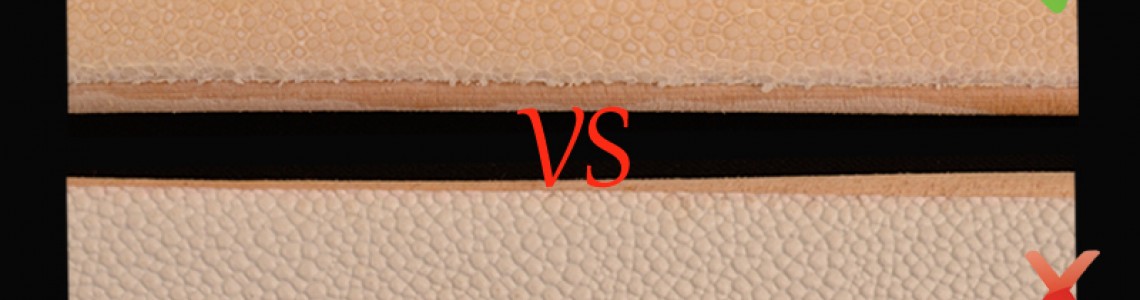 How to Tell Genuine Ray Skin from Fake Samegawa on a Katana Handle