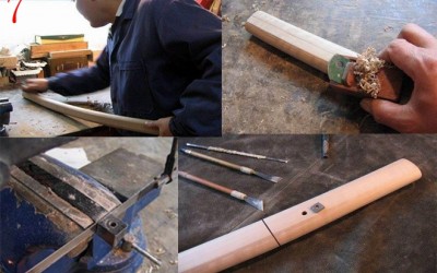 How to make a sword Shirasaya?