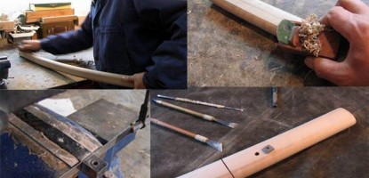 How to make a sword Shirasaya?