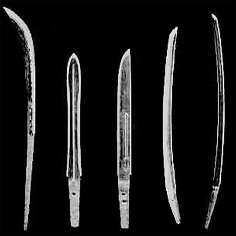 How the shape and form of Japanese swords evolved