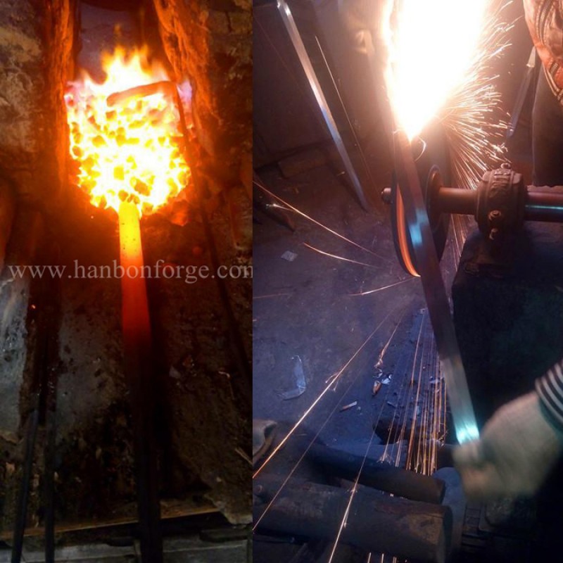 The making process of Hanbon Forge's Chinese Sword Jian