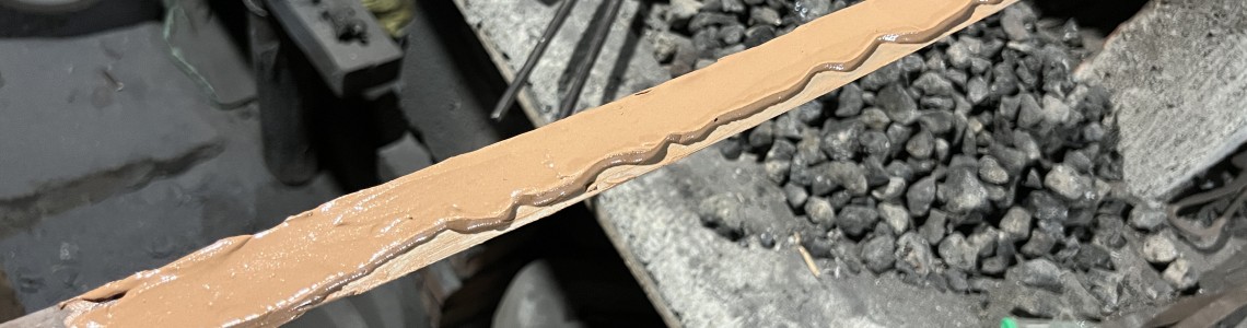 Katana Making Process: Clay Temper