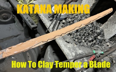 Katana Making Process: Clay Temper