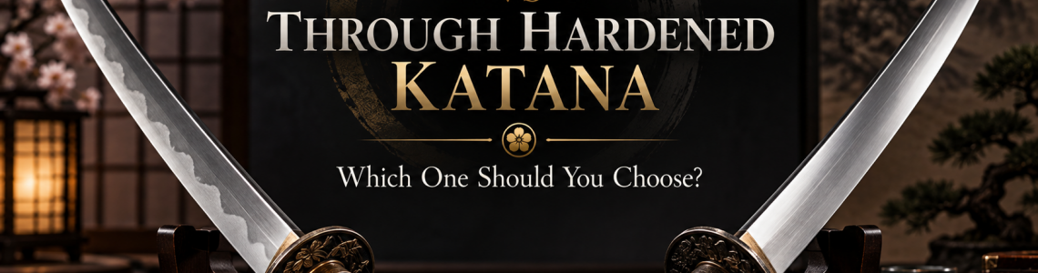 Clay Tempered vs Through Hardened Katana: Which One Should You Choose? Clay Tempered vs Through Hardened Katana: Which One Should You Choose?