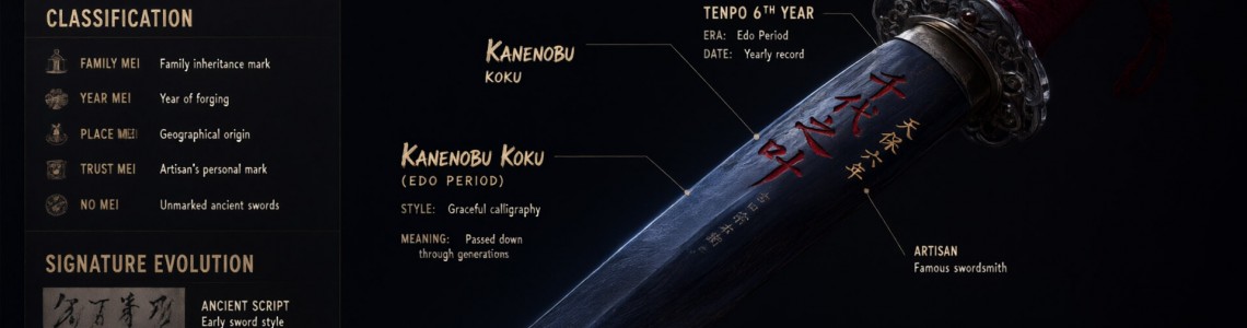 What Is a Japanese Sword Mei? Understanding Signatures