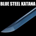 Blue Steel Katana Swords