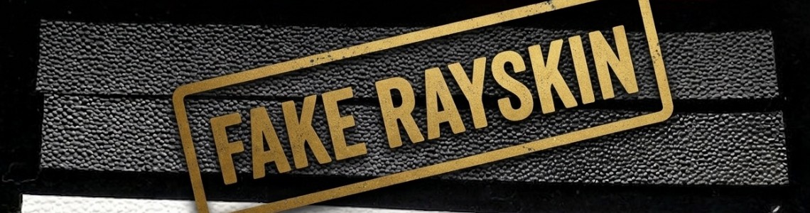 How to Tell Genuine Ray Skin from Fake Samegawa on a Katana Handle