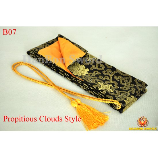 Sword bags for Japanese samurai sword propitious clouds style