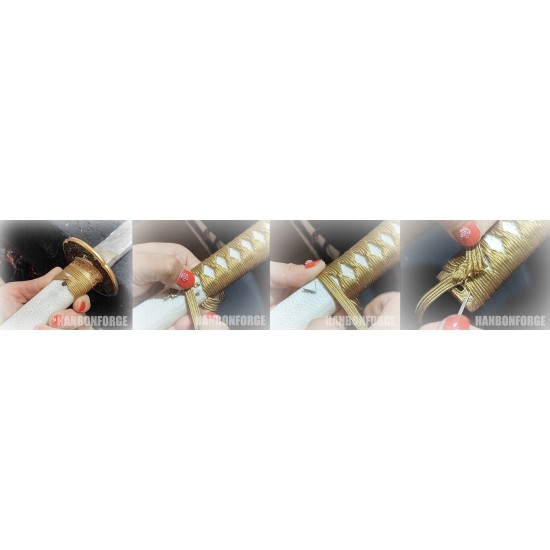 CUSTOM YOUR OWN SWORD FULL HAND FORGED JAPANESE SAMURAI SWORD